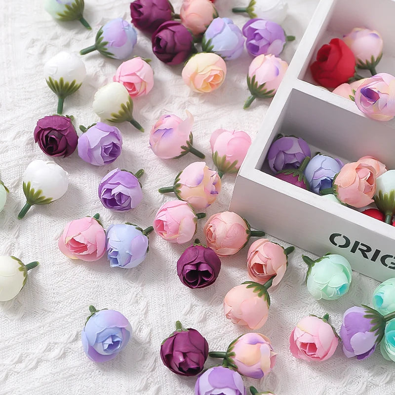 Silk Rose Artificial Flowers 20/30Pcs – Wedding & Home Decor Artificial Silk Roses Babs
