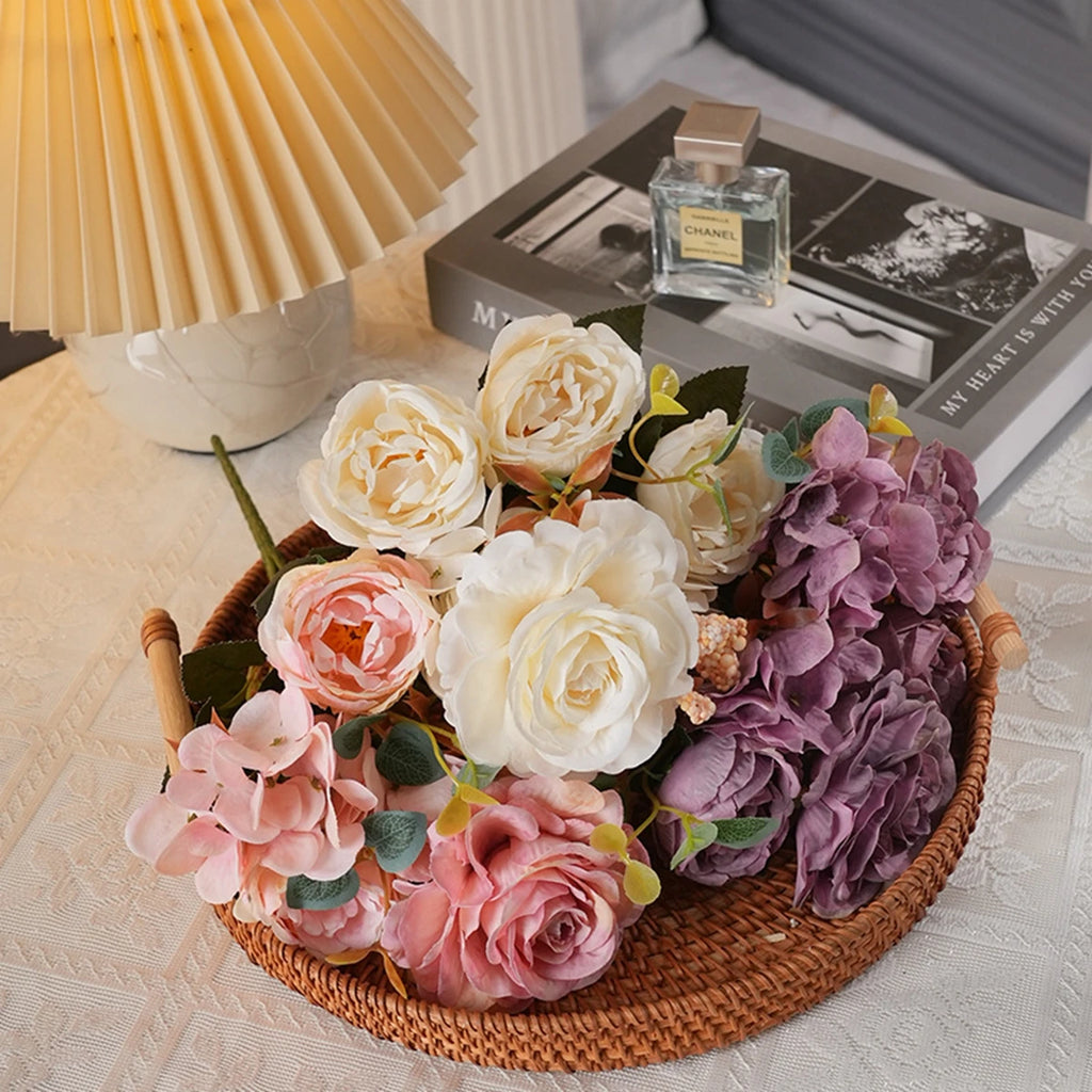 Artificial Silk Rose & Peony Flower – Wedding & Home Décor Artificial Silk Flower Babs