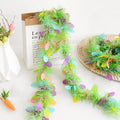2M Easter Colorful Hanging Garland DIY Wreath Spring Decor Easter Garland Decoration Babs A