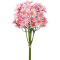 Silk Chrysanthemum Artificial Flower Bouquet – Wedding & Home Decor Artificial Flower Bouquet Babs Pink 1 pc