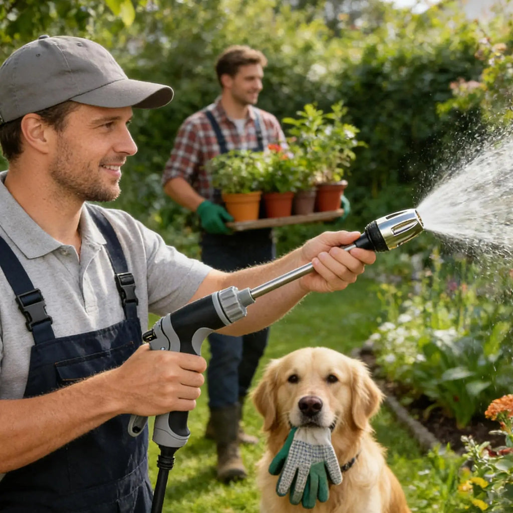 High Pressure Washer Wand 360° Rotating Hose | Garden & Car Pressure Washer Wand Babs
