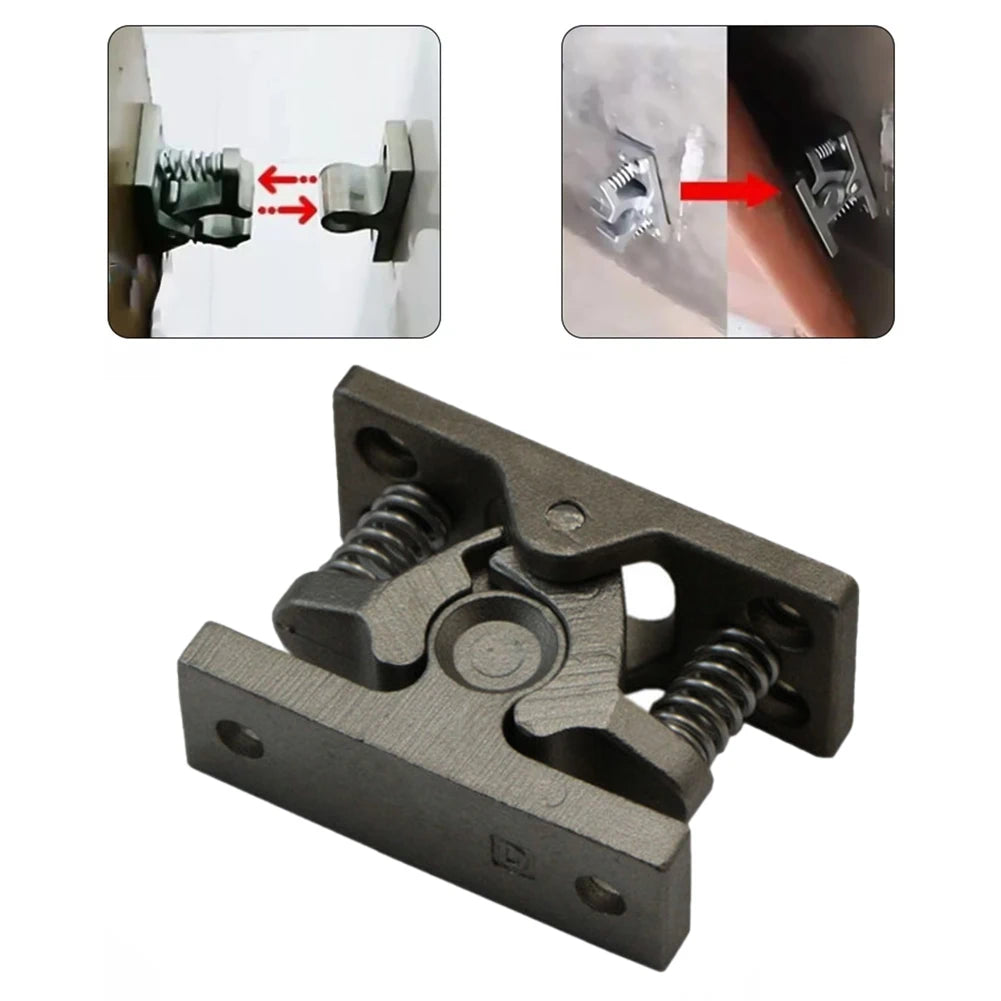 Double Roller Spring Loaded Door Catch for RV Camper Boat Door Catch Latch Babs