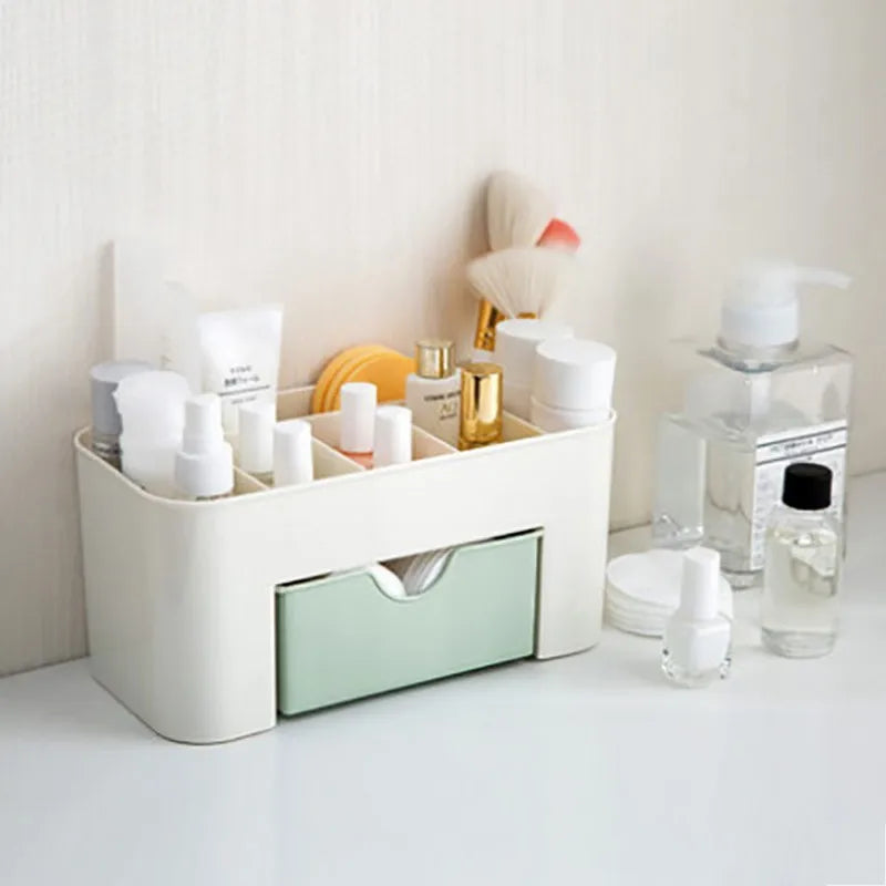 Makeup & Jewelry Storage Box with Drawer Organizer Makeup Storage Organizer Babs