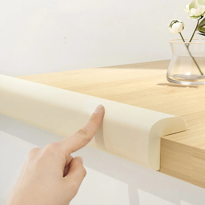2M L-Shaped Baby Safety Edge Guard Strip | Soft NBR Bumper Edge & Corner Guard Babs