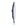 Fish-Shaped Ballpoint Pen | Novelty Ocean Gift & Stationery Novelty Ballpoint Pen Babs black Multi