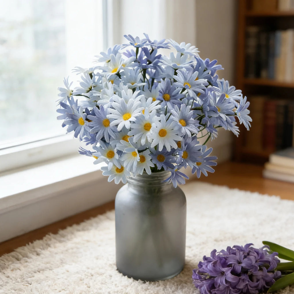 Silk Artificial Chrysanthemum Bouquet for Wedding & Home Decor Artificial Flower Bouquet Babs