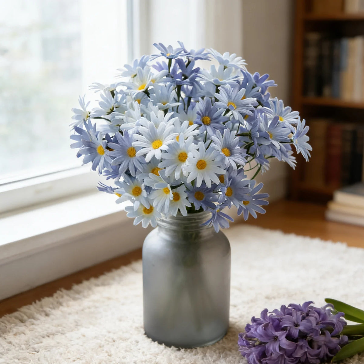Silk Artificial Chrysanthemum Bouquet for Wedding & Home Decor Artificial Flower Bouquet Babs