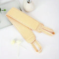 Double-Sided Back Scrubber Bath Strip Towel – Deep Body Clean Bath Scrubber Strip Babs yellow