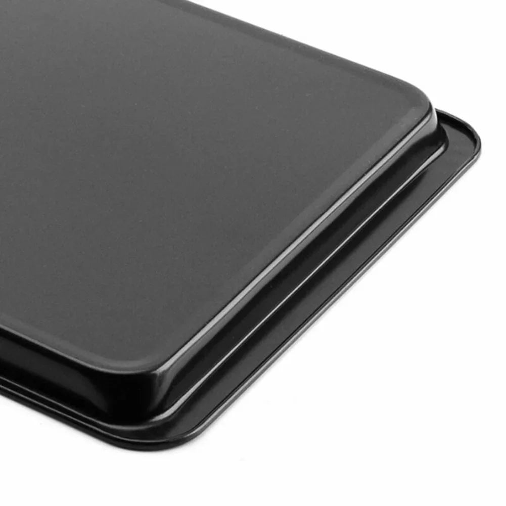 14-Inch Non-Stick Carbon Steel Rectangle Baking Tray Pan Non-Stick Baking Pan Babs
