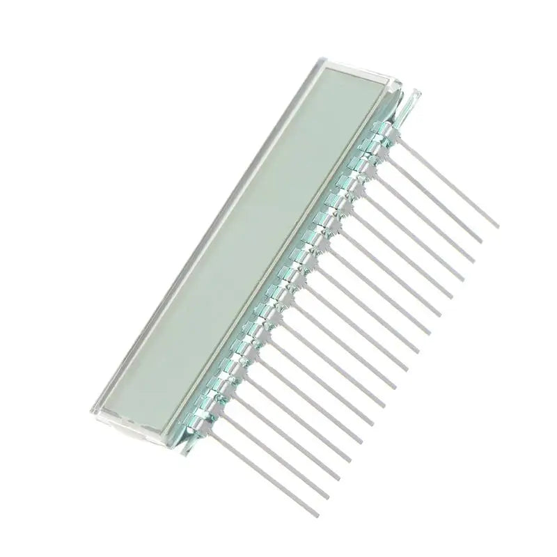 17-Pin TN 6-Digit Segment LCD Panel 3V No Backlight | 1/2/5 PCS Segment LCD Display Babs