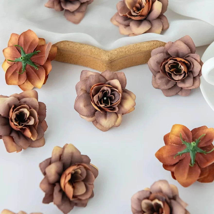 Silk Narcissus Artificial Flowers 30/50pcs – Wedding & Home Decor Artificial Silk Flowers Babs