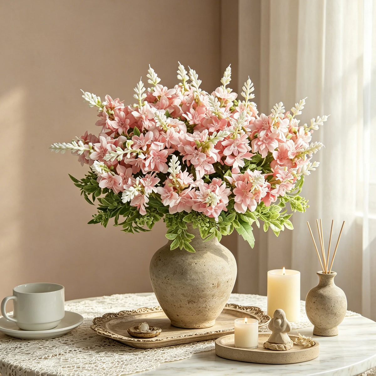 Silk Yucca Gloriosa Artificial Flowers – Wedding & Home Decor Artificial Silk Flowers Babs