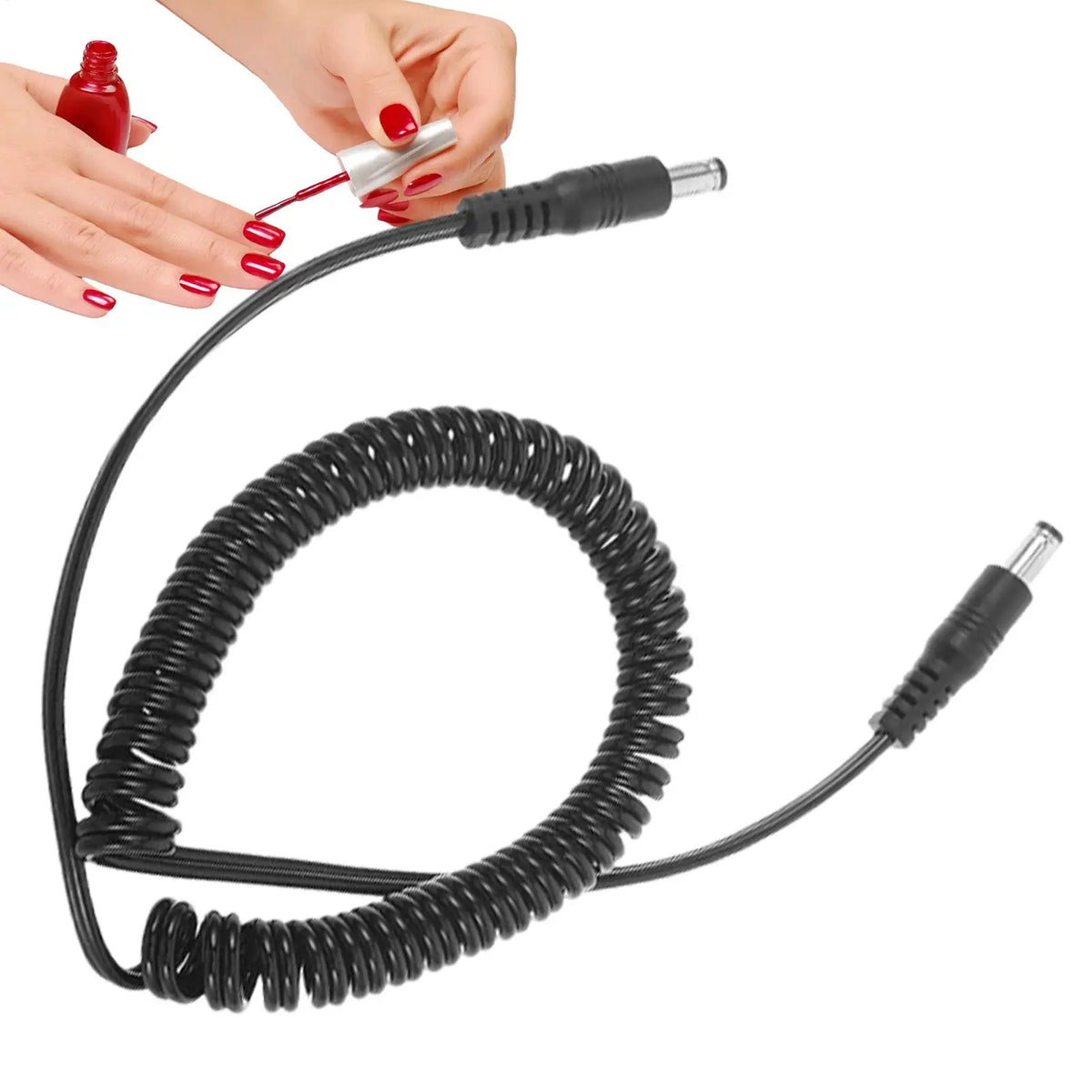 Nail Drill Cord Replacement – Manicure Machine Power Wire Nail Drill Accessory Babs