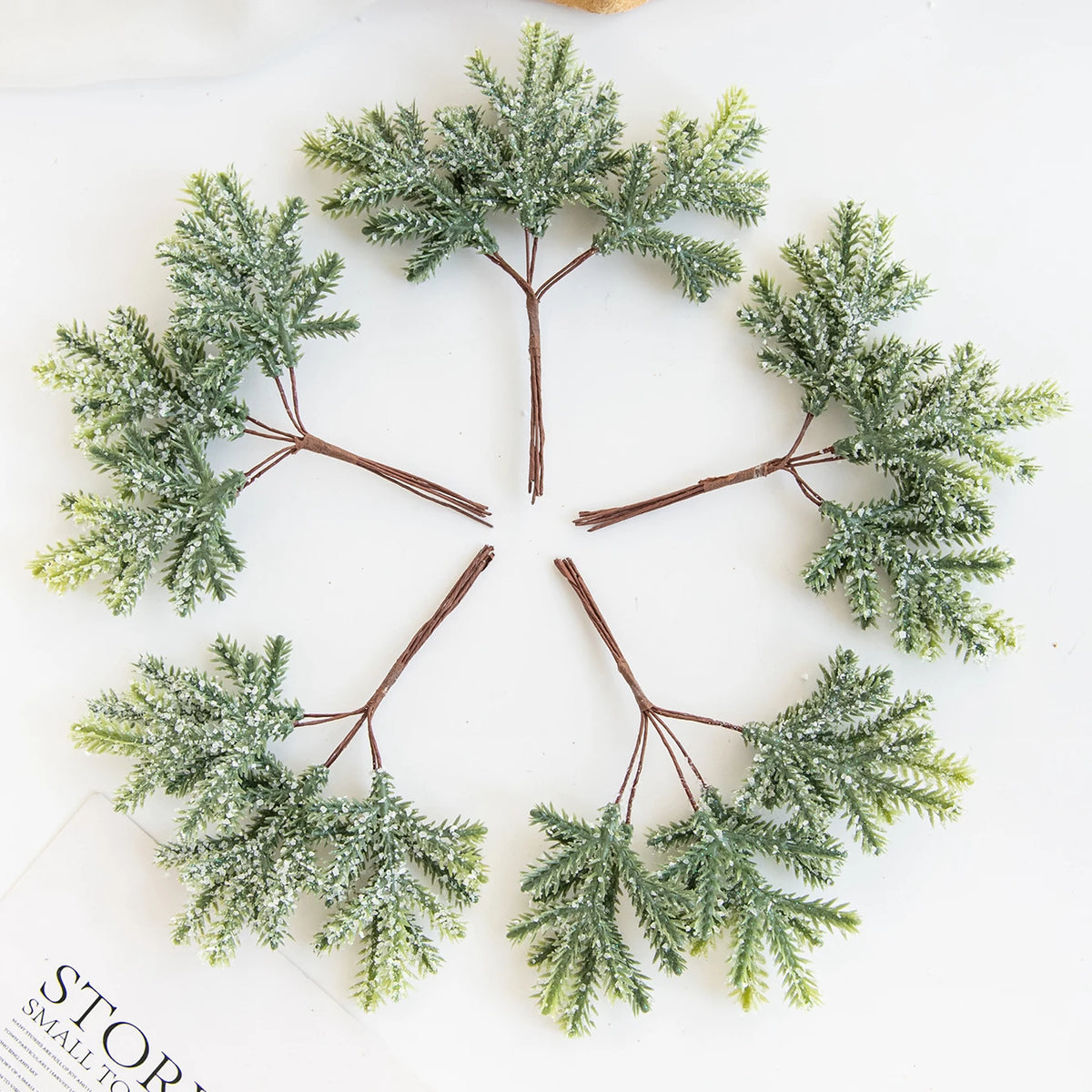 6PCS Artificial Cactus Leaves for DIY Wreaths & Home Decor Artificial Decor Plants Babs