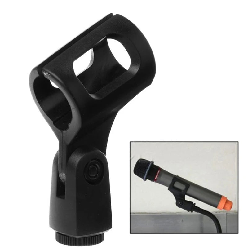 Flexible Wireless Mic Stand Holder Clamp – Universal Mount Mic Stand Clamp Babs