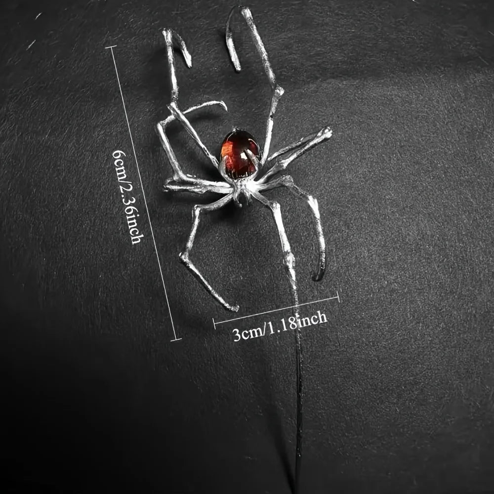 Gothic Spider Pendants – Punk Unisex Halloween Jewelry Gothic Jewelry Pendant Babs