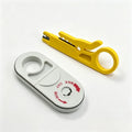 Universal Wire Stripper Cat5e–Cat8 & Coaxial Cable – 2 Pack Wire Stripper Tool Babs Red