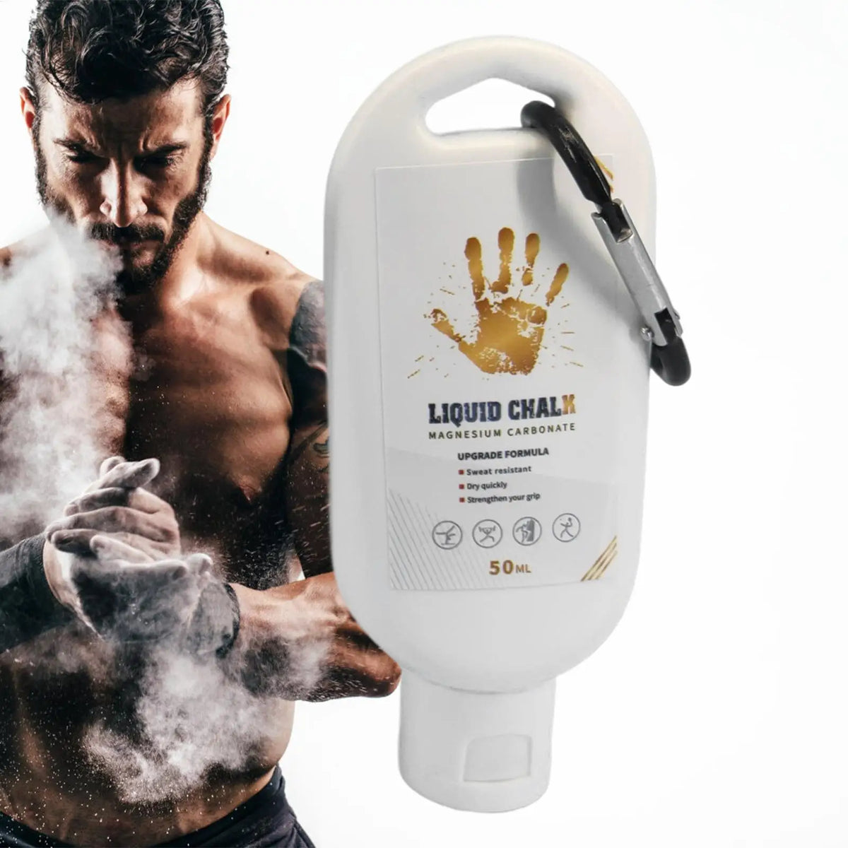 Liquid Chalk Grip for Gym, Rock Climbing & Pole Dancing Liquid Chalk Grip Babs
