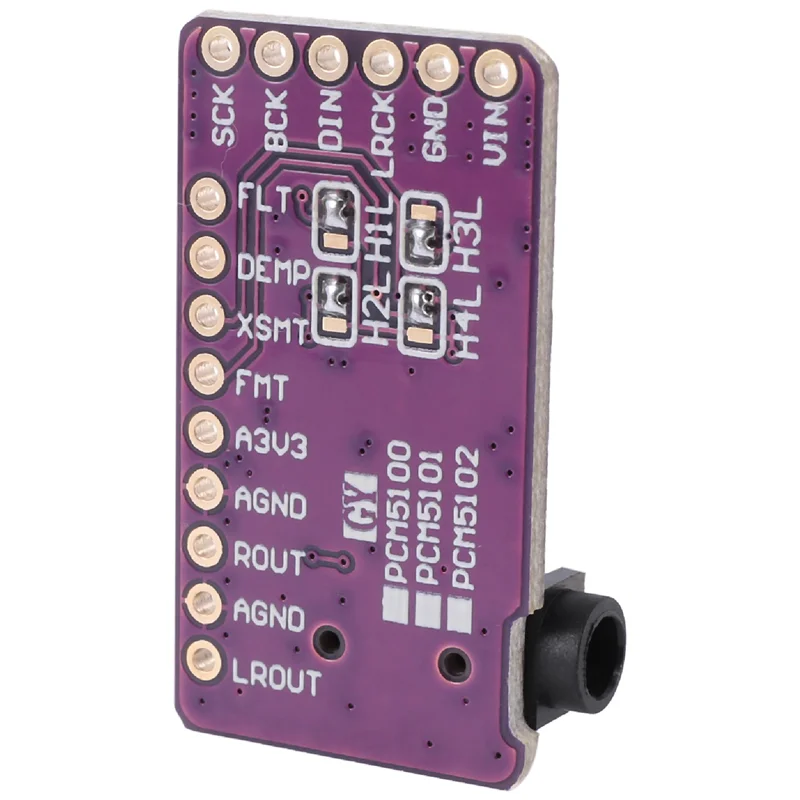 PCM5102 I2S DAC Decoder Module – Stereo Audio for Raspberry Pi DAC Decoder Module Babs