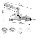 16mm Stainless Steel Beverage Dispenser Spigot Tap Faucet Beverage Dispenser Tap Babs 16mm