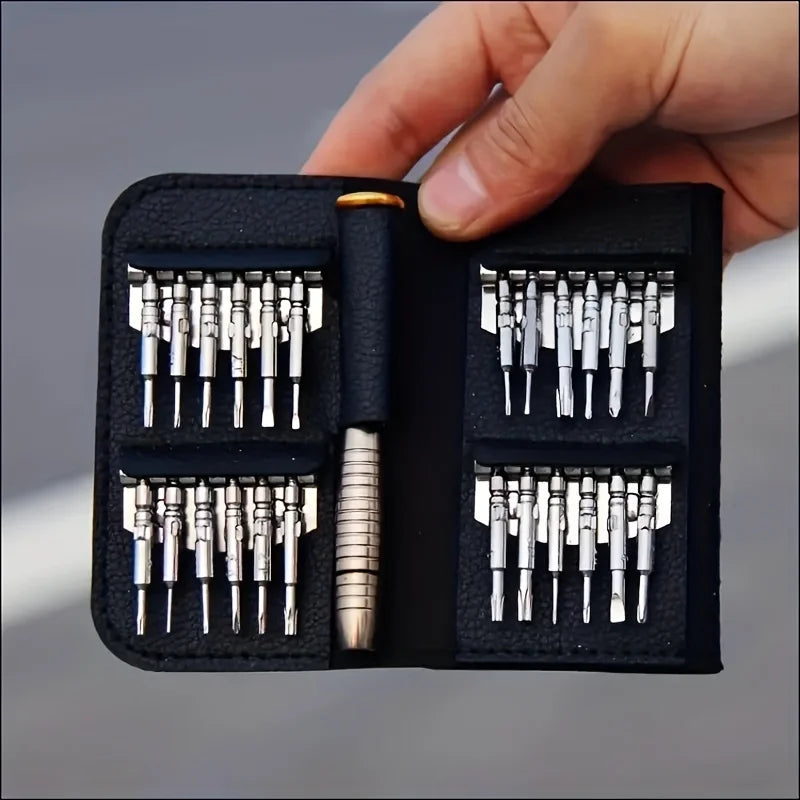 25-in-1 Precision Screwdriver Set – Magnetic Bits, Portable Precision Screwdriver Set Babs