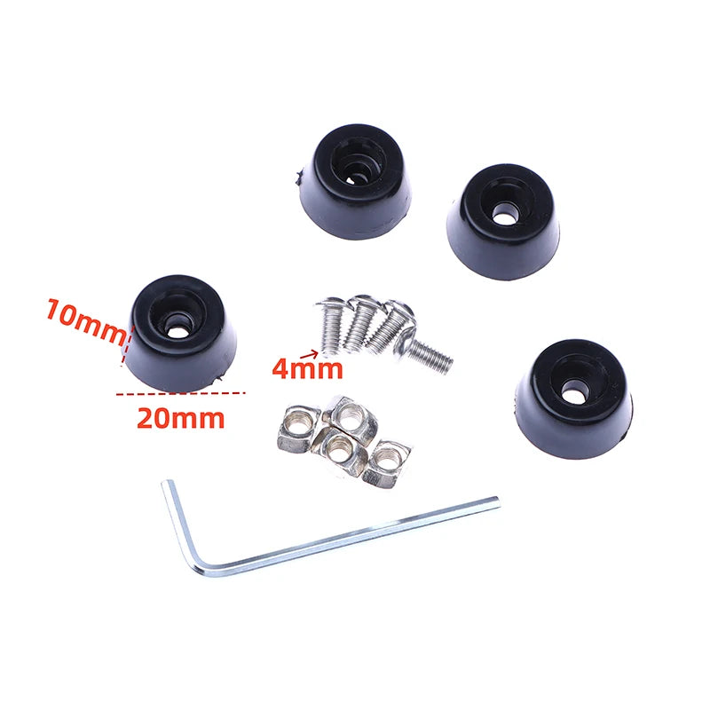 Anti-Vibration Rubber Feet for Ender 3, CR10 & 3D Printers 3D Printer Accessory Babs