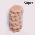 50/100pcs Disposable Nipple Covers – Invisible Seamless Bra Stickers Nipple Covers Babs One Size flower shape 50PCS