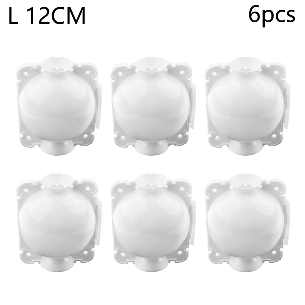 6pcs Plant Rooting Balls – Air Layering Propagation Pods S/M/L Plant Propagation Pods Babs WhiteL - 12 cm