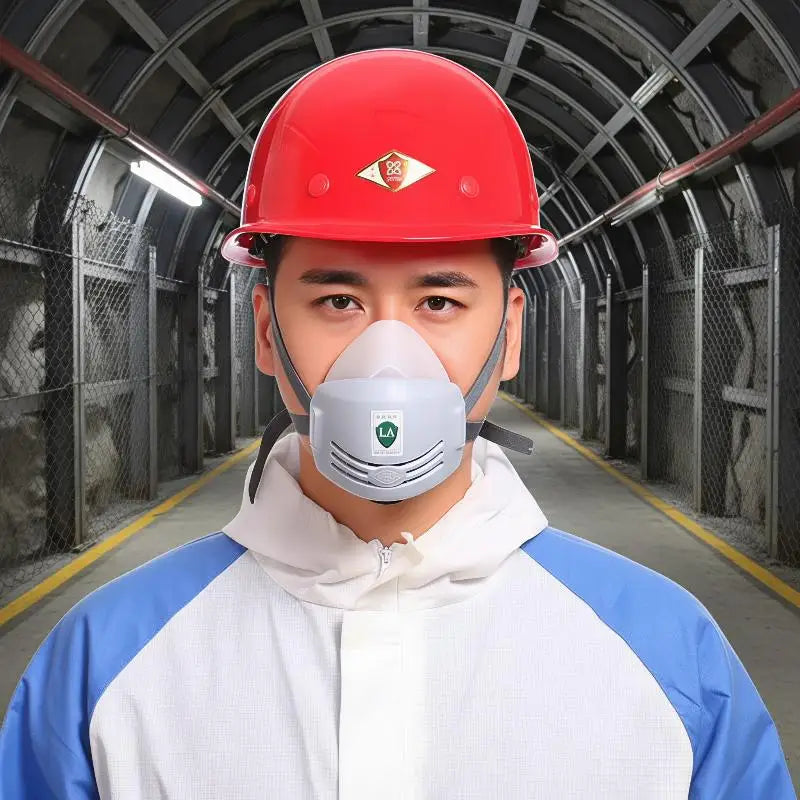 Industrial Dust Respirator Mask – Replaceable Non-Woven PPE Industrial Dust Mask Babs