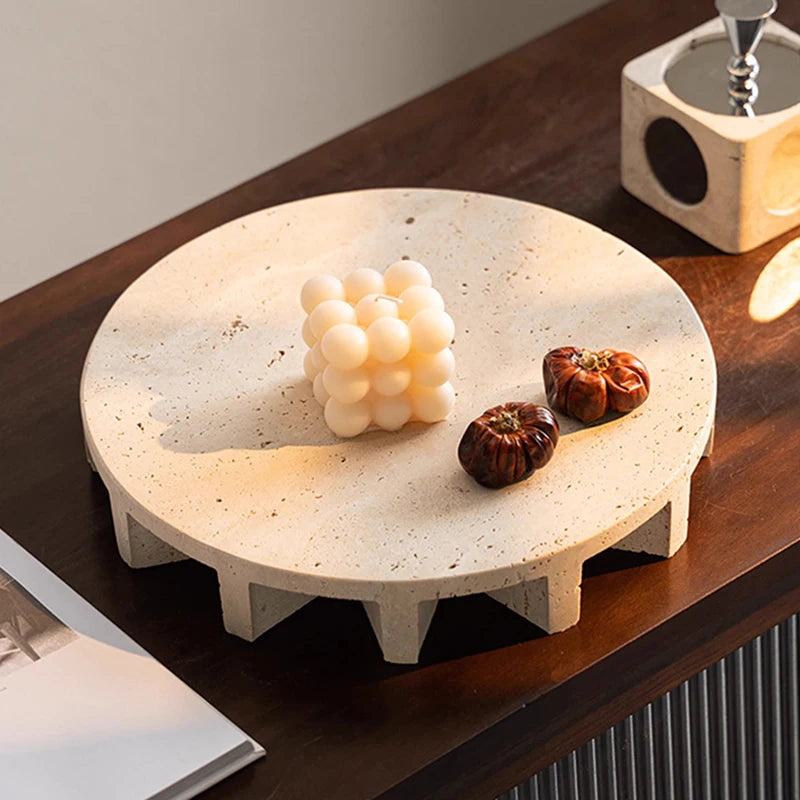 Modern Marble Texture Resin Tray | Minimalist Home Decor Decorative Resin Tray Babs
