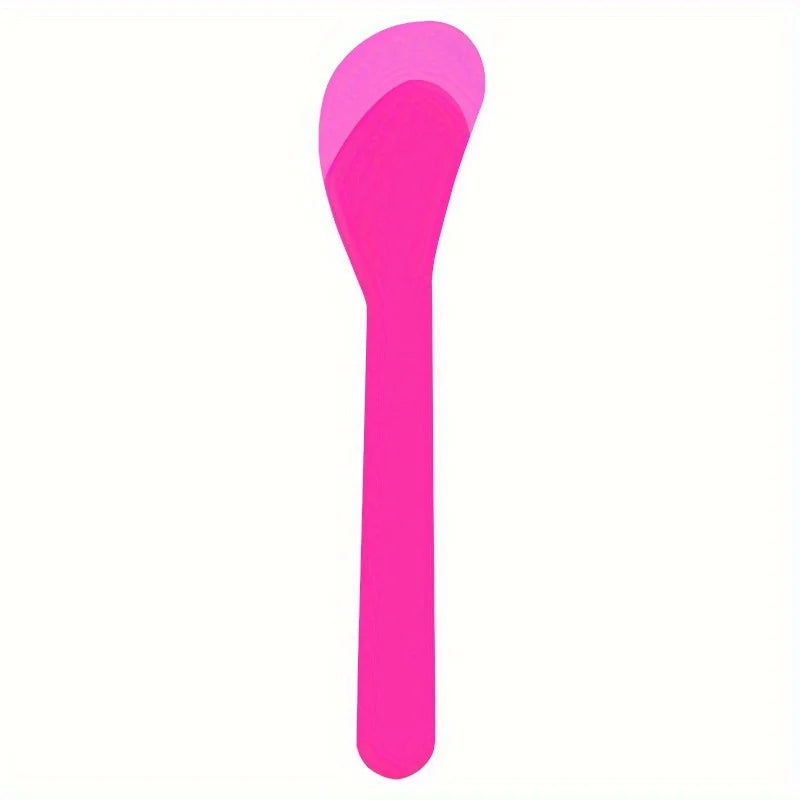 Colored Plastic Cosmetic Spatula – Mask & Cream Applicator Cosmetic Spatula Babs Rose Red