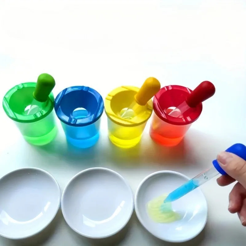 Kids Water Sensory Play Kit – Pigment Dropper Science Toy Sensory Learning Kit Babs