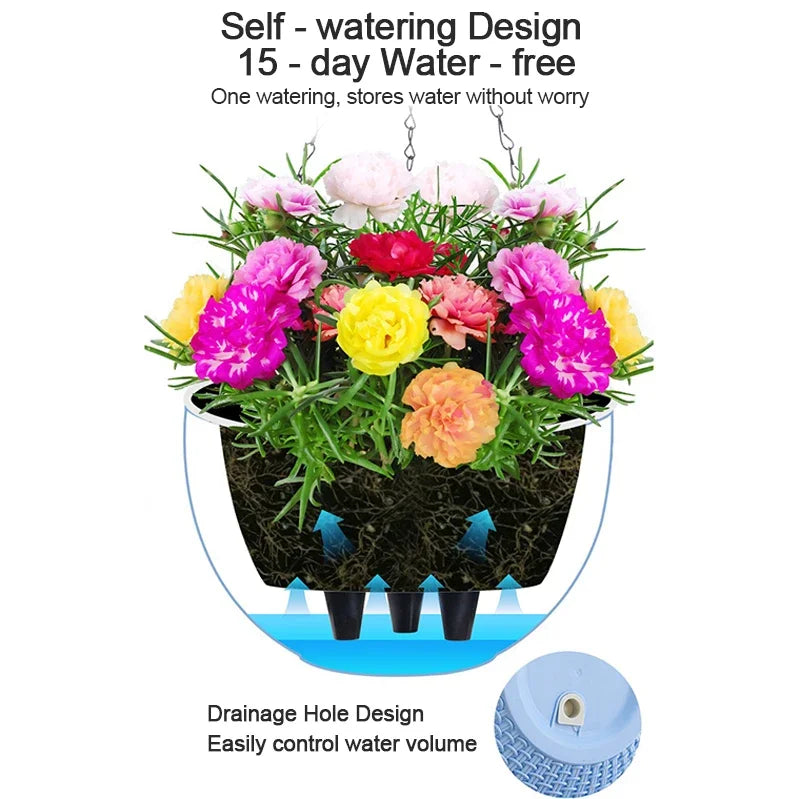Macrame Hanging Plant Pot | Outdoor Flower Planter Basket Hanging Plant Basket Babs