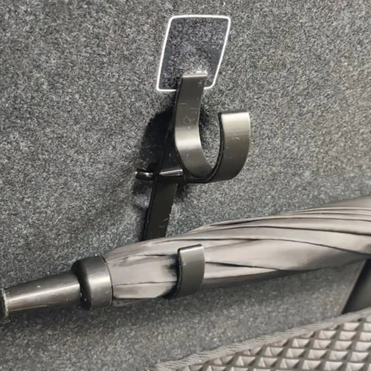 2-Pack Car Umbrella Holder Seat-Back Hook Organizer Clip Car Organizer Hook Babs
