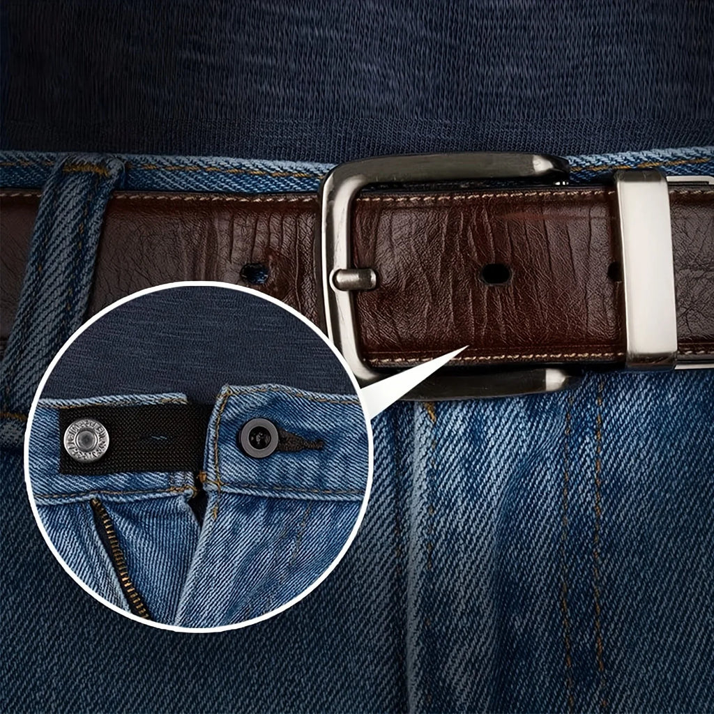 2pcs Elastic Waistband Extender Buttons for Jeans & Pants Waistband Extender Babs