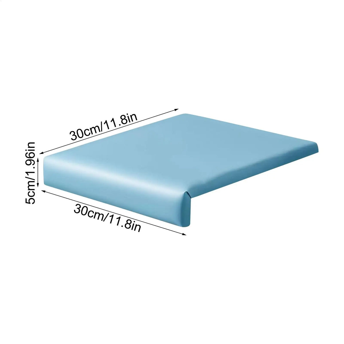 L-Shaped Corner Cushion – Pool Edge, Stair & Bay Window Seat Corner Seat Cushion Babs