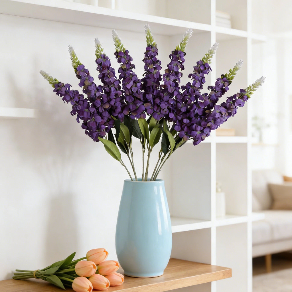 Artificial Hyacinth Silk Flower Garland – Wedding & Home Decor Artificial Flower Garland Babs
