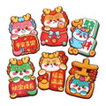 6-Pack Dragon Year Chinese Red Envelopes – Lucky Money Bags Red Envelopes Babs C