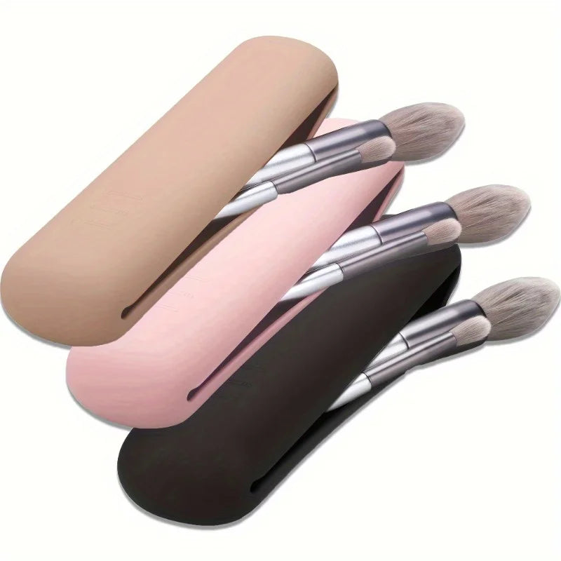 Travel Silicone Makeup Brush Bag & Cosmetic Organizer Makeup Brush Bag Babs