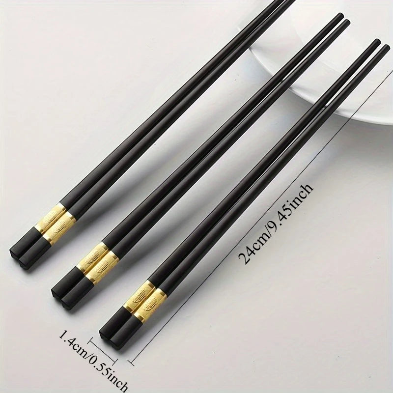 Anti-Slip Chopsticks – Classic Design for Home & Restaurant Dining Chopsticks Babs