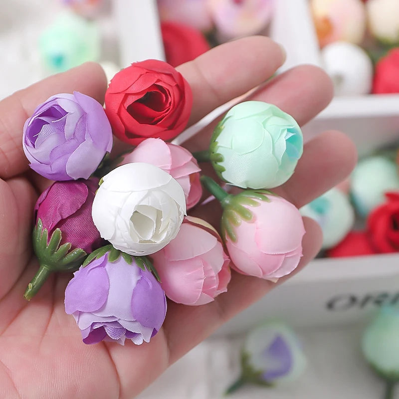 Silk Rose Artificial Flowers 20/30Pcs – Wedding & Home Decor Artificial Silk Roses Babs