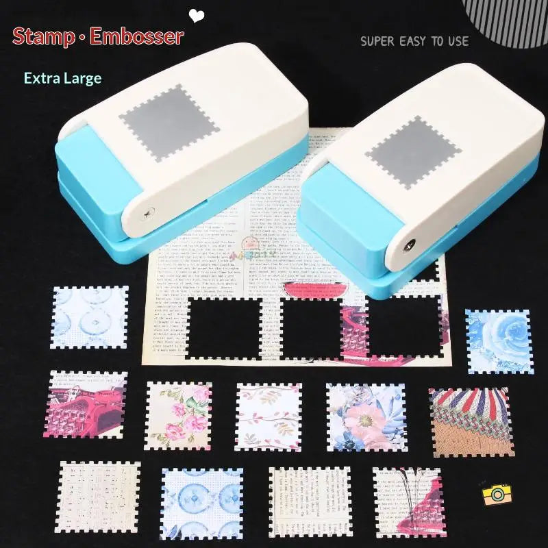 Rectangle Stamp Embossing Punch Tool – Large Size Craft Punch Craft Punch Tool Babs