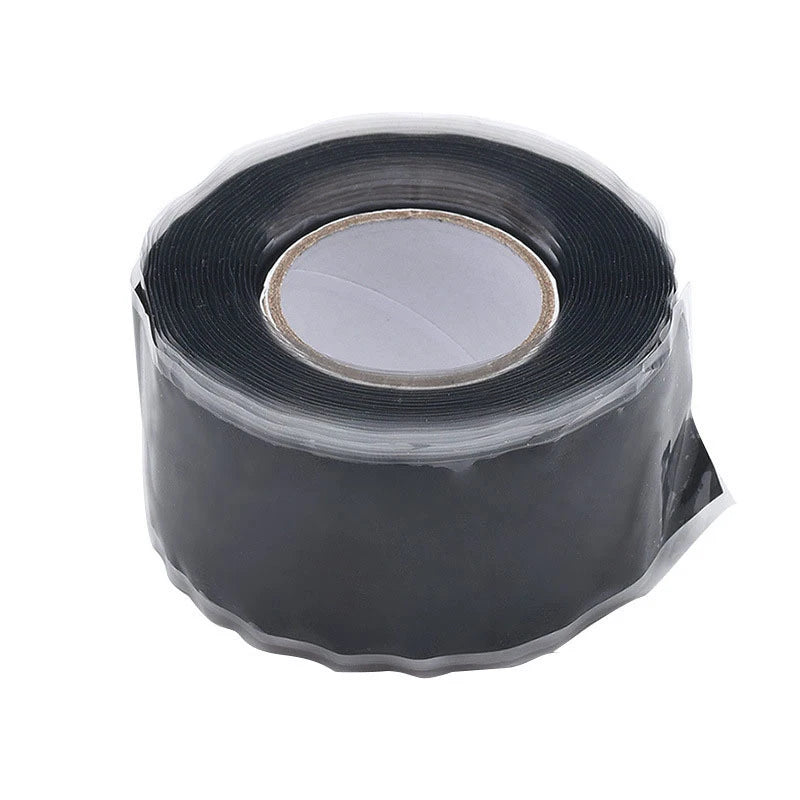 Self-Fusing Silicone Tape – Waterproof & Heat Resistant Self-Fusing Silicone Tape Babs Black 2.5cmx150cm