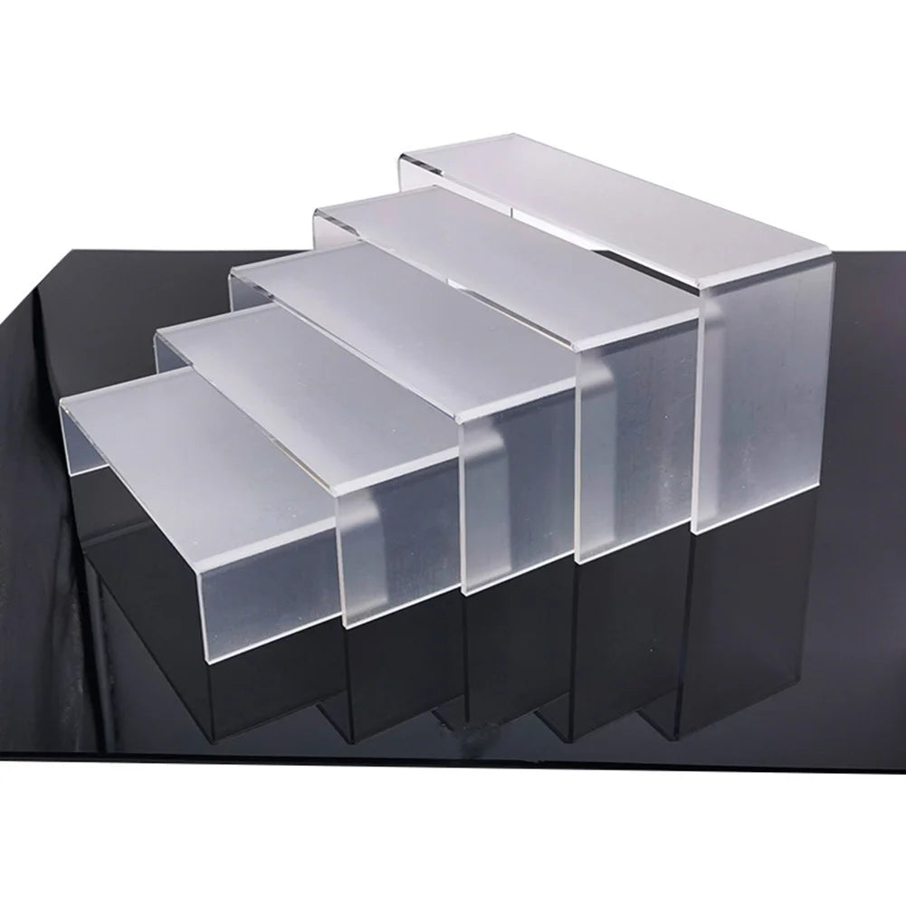Clear Acrylic Multi-Tier Display Stand – Figures, Food & Perfume Acrylic Display Stand Babs