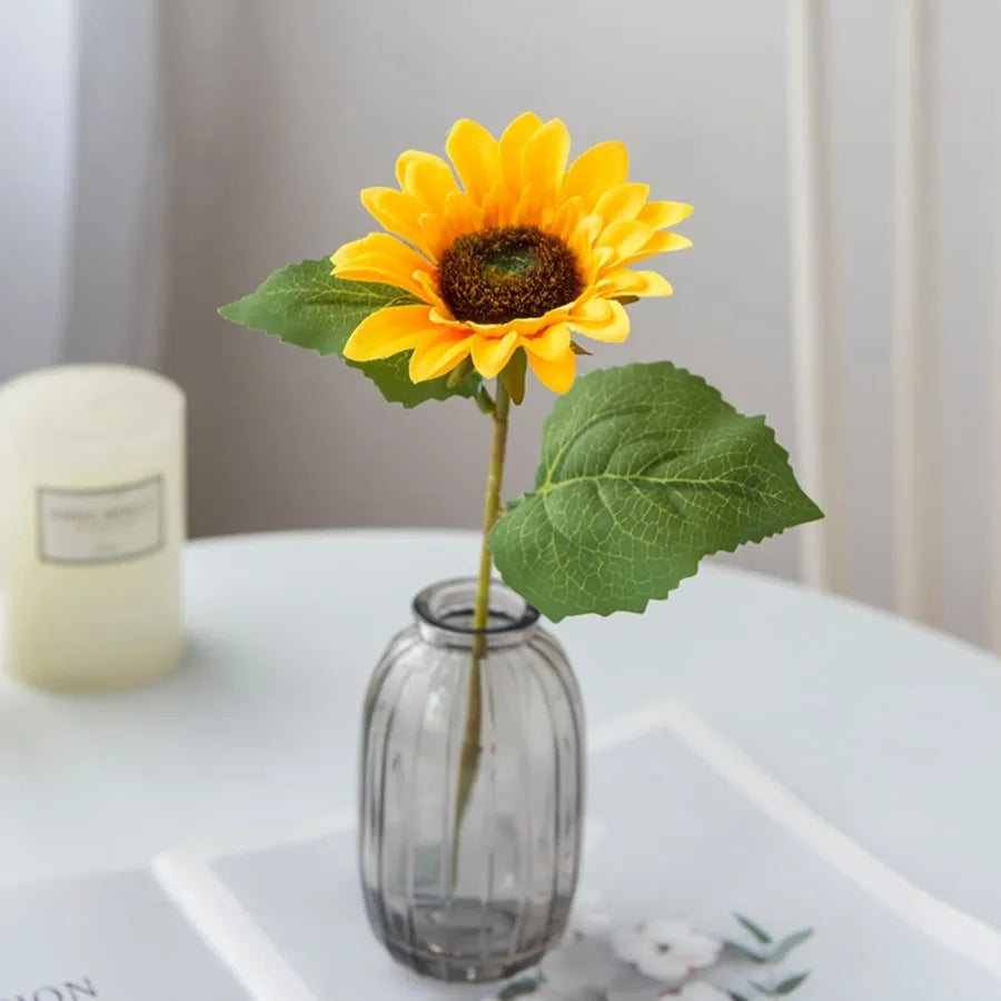 Artificial Silk Sunflowers 1/3/5 Pcs – Wedding & Home Décor Artificial Silk Flowers Babs