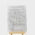 2Pcs Silicone Fish Tank Transparent Stamps for Scrapbooking Craft Stamp Set Babs 2Pcs
