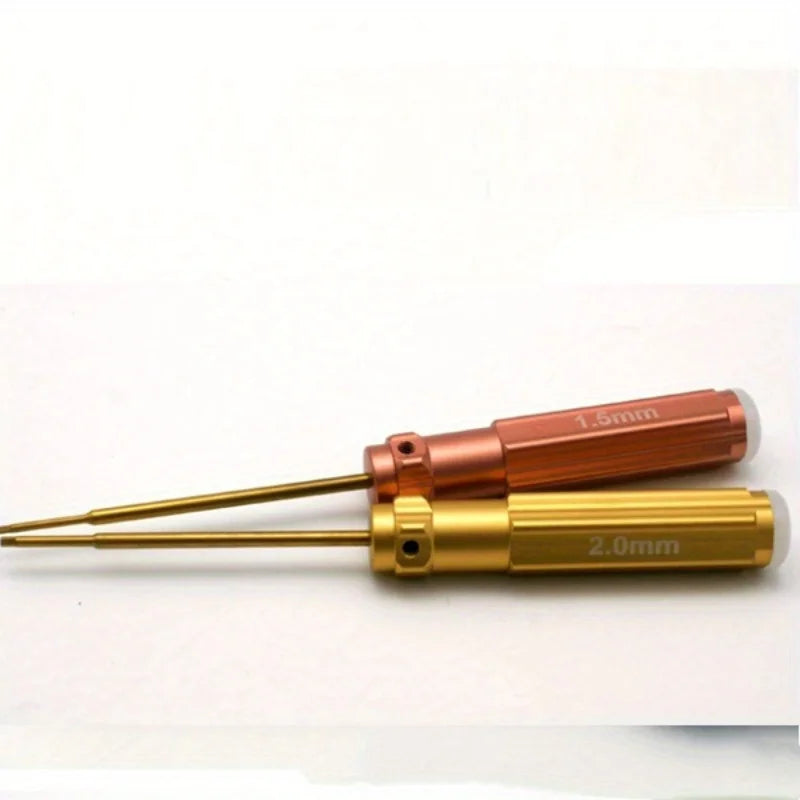 4-Piece RC Model 450 Hex Screwdriver Set 1.5–3.0mm S2 Steel Hex Screwdriver Set Babs