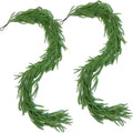 Artificial Green Rattan Vine for Christmas Wreath & Home Decor Artificial Plant Vine Babs green 1pc