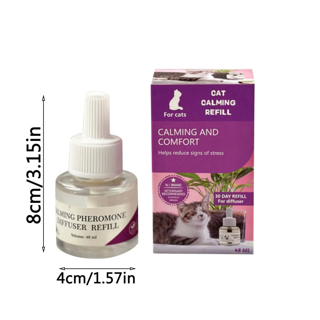 48ml Cat Pheromone Calming Spray – Reduce Scratching & Marking Cat Calming Spray Babs