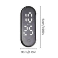 Mini Waterproof LED Digital Car Clock – Dashboard & Motorcycle Digital Car Clock Babs 03